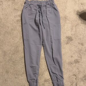 Jaanuu Gray Jogger scrub Pants
